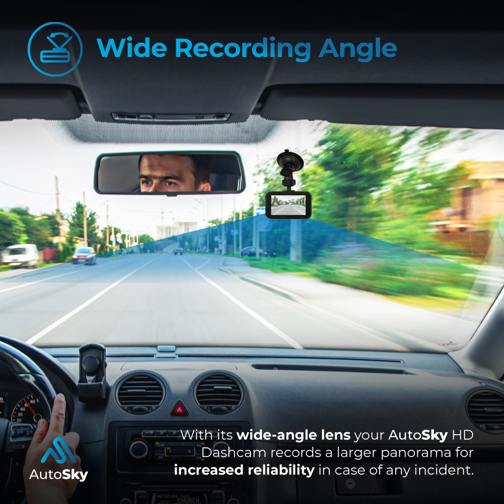 1080p HD Dash Cam Front and Rear